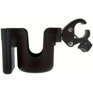 2-in-1 Stroller & Bike Cup Holder With Phone Mount - Beverage Tray For ' Car Seats And Accessories