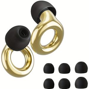 Earplugs met hoge kwaliteit - 8 oortips /S/M/L - Herbruikbare concerten en festivals, live evenementen, muzikanten,