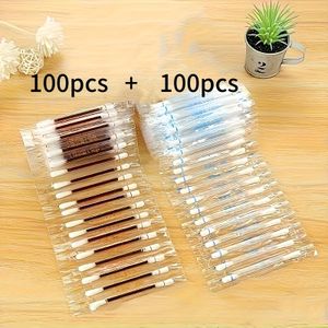 200 stuks Wegwerp Verzorgingsaccessoires, Draagbaar & Individueel Verpakt - Ideaal voor Persoonlijke Hygiëne, Thuis, Reizen en Kamperen!