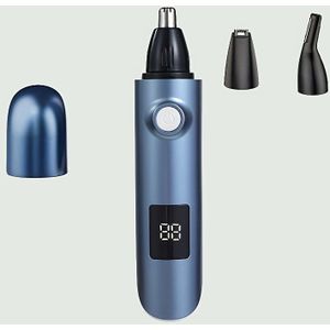 USB Oplaadbare 3-in-1 & Oorhaartrimmer voor Mannen en Vrouwen, 500mAh Lithiumbatterij, Pijnloos Persoonlijk Grooming Kit met Kunststof Lichaam, Geschikt voor 14+, Heren Cadeau