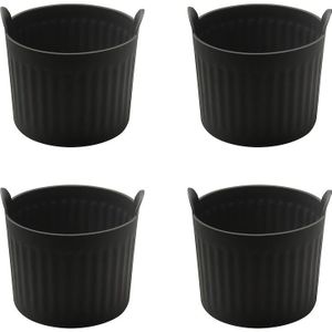 4pcs Air Fryer Egg Molds, Silicone Ramekins For Air Fryer, Air Fryer Egg Poacher, Silicone Egg Cooker For Fryer Stove Top Egg Cooking, Bpa-free, Dishwasher Safe