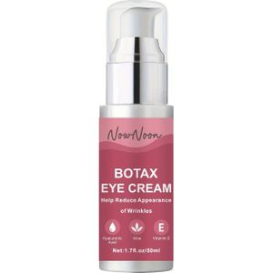 Eye Cream - Help Reduce Appearance of Wrinkles met Hyaluronzuur, Aloë & E, 50ml/1.7 Fl.oz, Moisturizing Formule voor tot Olieachtige Huid, Onderoogzorg | Moderne Look | Hydrating
