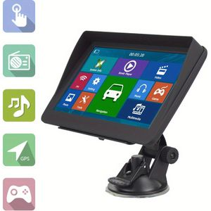PODOFO 8+256G 7'' Auto Navigatie PS met Kaarten, Touchscreen, Ingebouwde 8GB ROM en FM Radio MP3 MP4 Ondersteuning
