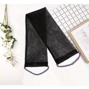 Afrikaans Lang Net Badscrubber Rugscrubber Lichtbeige Gladmaker, Ideaal voor Dagelijks Gebruik