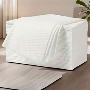 stuks Premium Wegwerp Handdoeken voor Gebruik - Extra Dik, Non-Woven Bad- & Massagehanddoeken, Ideaal voor Kappers- en Schoonheidsdiensten, Geurloos, Handdoeken | Dikke Handdoekkwaliteit