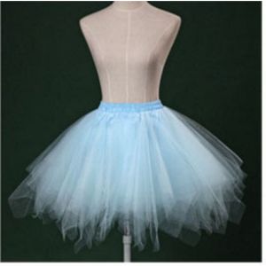 Chic Women's Petticoat - Fashionable Party-style Skirt For Wedding & Cosplay, Adjustable Waist 23.6-37.4", Polyester