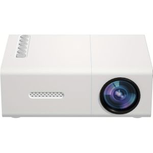 HD-projector, videoprojector, draagbare mini-projector, snelle focus, ondersteunt telefoon/USB/PC, ingebouwde speaker, geschikt voor thuisbioscoop, gaming, feestentertainment en vakantiecadeaus