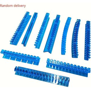 7-delige verf-loze deukreparatieset, roestvrijstalen deukverwijderaar met blauwe en groene lijmtabs, ongeladen carrosserieherstelgereedschap voor het repareren van autodeuken