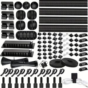 Kabelhouders zelfklevend 3 kleuren 19x10mm 6 stuks kopen? | Kabelbinders