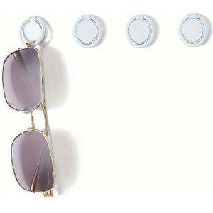 4pcs Glasses Organizer Wall Mounted Eyeglasses Holder Hanging Eyeglass Holder For Glasses Display
