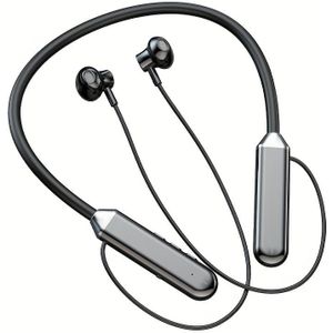 Nieuwe Digitale Display Draadloze Sport Oordopjes met Ruisonderdrukking en Ultra Lange Standby, Semi-Open Ontwerp voor School, Gaming & Woon-werkverkeer