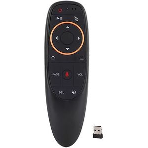 G10 Stem Besturing Draadloze Afstandsbediening, 2,4G Universele Infrarood Learning, Digitaal Display, Air Mouse, USB Gevoed, Geen Batterij, voor Slimme TV's en Projectoren