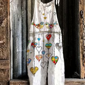 Elegante jumpsuit met bloemenprint voor dames in grote maten - V-hals, met ritssluiting, casual outfit voor lente/zomer, casual kleding|Jumpsuit met bloemenprint|V-hals jumpsuit