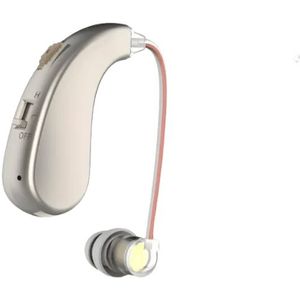 Geluidsversterker voor Volwassenen: 2 Frequentiemodi, Oplaadbare Geluidsversterker met Verstelbare Volumeregeling