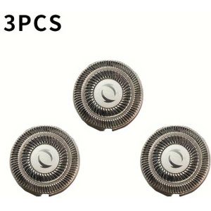 Vervangende Messen Elektrische Scheerapparaat Hoofd Voor Heren, 3 Stuks Geschikt Voor Philips, Philips En Alle Verwijderbare Scheerapparaatmodellen