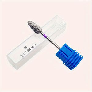 2, Carbide Nagelboor met Vlam, Professionele Manicure Pedicure , RVS Nagel Accessoires Gereedschap voor Voet- en Handverzorging