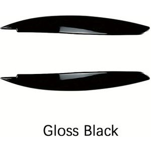 Suitable For 1 Series E81 E82 E87 E88 2008-2013 Front Headlight Eyebrow Car Sticker Exterior Decoration
