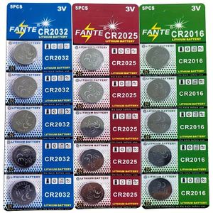 15st CR2016+CR2025+CR2032 Geschikt voor Draadloze Afstandsbediening, Bloedglucosemeter Knopbatterijen, en Ondersteuning van Lichtborden