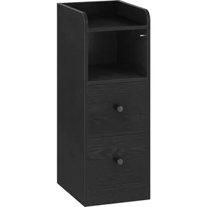 Banktafel / laptoptafel / nachtkastje zwart