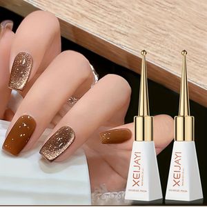 Scepter Thee Koffie + Karamel Ster Katteoog---Nieuwe Nagellak voor Herfst en Winter Thee Koffie Karamel Kleur Katteoog Blekende Twee-Kleur Set