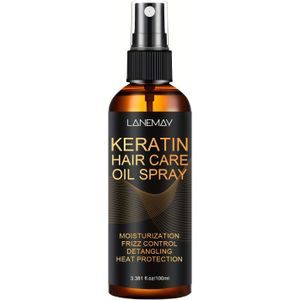 Keratine Haarverzorgingsspray - Diepe Hydratatie en Zachte Haar, & Beschadigd Haar, Verhoogt Glans en - Geschikt voor Alle Haartypes