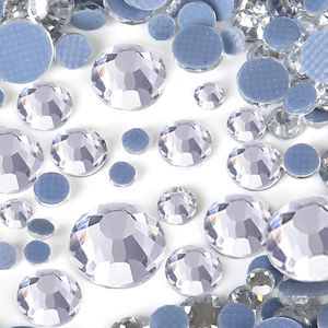 15g MIX Maat ss6-30 Kleur Glas Nagelkunst Rhinestone Glitter Diamant HotFix Platrug 3D Knutselaccessoires voor DIY Liefhebbers - Decoratieve Mode Geschikt voor Nagelkunst Gemaakt van Glas