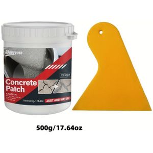 Sneldrogende Waterdichte Betonreparatie - Geschikt voor het Vullen van Lekken en Scheuren in Muren, Dakken en Vloeren - Voor Gebruik met Beton en