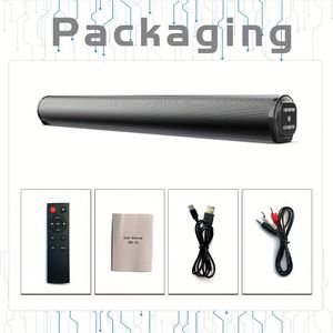 20W Bluetooth Home Theater Speaker Soundbar, Lange Geluidsbalk TV-Speakers Muziekspeler Geschikt voor Computers Telefoons en Tv's Perfect Cadeau