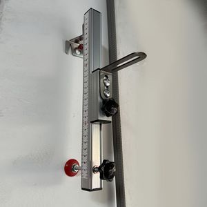 Aluminum Alloy Laser Level Mounting Bracket, Wall Mounted Ceiling Level Tool Holder, Precision Construction Accessory, White, With , For Uncharged, No Battery Needed