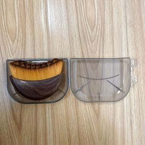 1 stuk Lymfatische Contour Gezichtsmassageborstel, Droge Body Borstel voor Gezicht en Kaaklijn Sculpting met Ergonomisch Ontwerp, Precisie Lichtbeige Pasvorm,