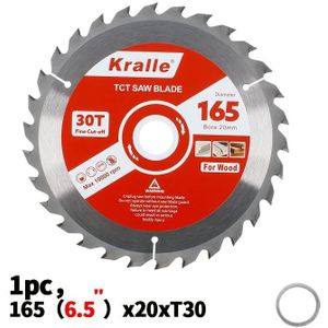 6.5" 200mm 30T/40T TCT Zaagblad voor Houten Cirkelzaagbladen, Zaagbladen, Zaagbladen voor Hout, Cirkelzaagbladen Voor Hout