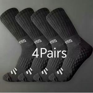 4 paar zwart-witte sportsocken met bubbels, ademende halfhoge sokken voor heren en dames, geschikt voor golf, hardlopen, basketbal, voetbal, tennis, fitness, casual, outdoor