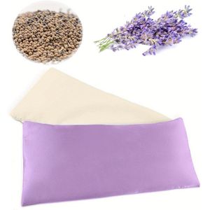Verwarmd Lavendel Oogkussen met Magnetronbestendig Pad - Warme & Koude Kompres voor Ontspanning, , Meditatie, Yoga - Relaxatie Cadeau voor Vrouwen