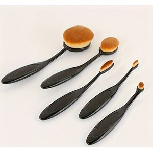 GDGDSY 5-Pack Kunstenaarsverfkwasten voor Kaartmaken, - Inkt Blender Tool Set voor Papiercraft Achtergronden, Tekenen - Kunststof Materiaal, Essentiële Gereedschappen voor Crafters