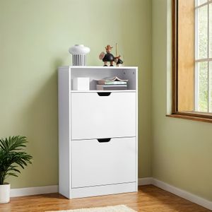 INOSIGN Schoenenkast Skoskap, Diepte 27 cm, 3 Deurtjes, 1 Lade, plaats