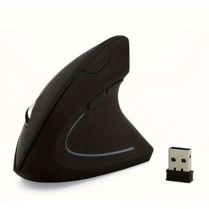 Ergonomische Muis 2.4GHz Draadloze Optische Muizen 6 Knoppen voor Laptop PC Computer Desktop