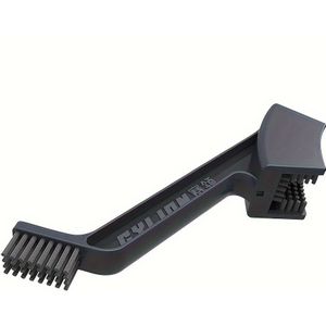 1pc Abs Motorcycle & Mountain Bike Chain Cleaning Brush - , Black With Textured Bristles For Efficient Maintenance Of Chains & Discs, Bike Cleaning Kit