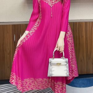 Hoogwaardige Rok voor het Midden- tijdens de Ramadan, Lange Mouwen Afslankende en Tempeerende Jurk, Dameskleding, Tegen Kwaliteit, Hoogwaardige Jurk