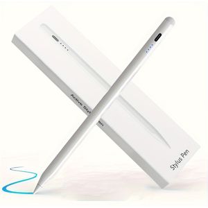 Stylus Pen For Ipad 2018-2024, Precision Active Pencil With Tilt Sensitivity, , Low Latency, Usb Charging, Rechargeable Lithium Polymer Battery, With Electronic Components For Drawing, Notes &