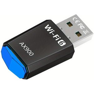 900Mbps Draadloze Netwerkkaart USB 3.0 WiFi 6 Adapter USB Dongle 2,4G/5G Dual Band WiFi Ethernet Ontvanger voor Laptop Win 7/10/11