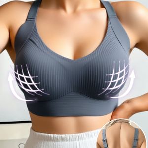 1 stuk Dames Push-Up met Volledige Bedekking en Verwijderbare Cups, Draadloos Laag Uitgesneden Top voor Kleine Borsten, Casual & Formele Kleding - Niet Kleur Lingerie