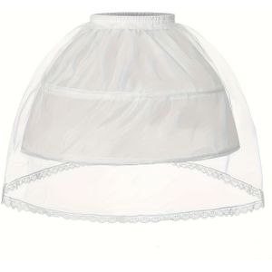 Barokke Stijl Bruids Rok Ondersteun, Polyester Bruids Rok, met Puff Ondersteuning, voor Bruidsjurk, Alleen Handwas