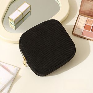 Chic Velour Mini Makeup Bag Set - Travel Zipper Pouch For Cosmetics, Lipstick & - Compact Storage Organizer, Ideal Day Gift, Cosmetic Bag