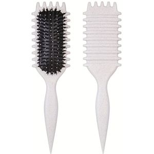 Candybrush Kruldefiniërende Borstel - Nylon Haren voor Lang Haar, ABS Handvat, Styling & Vormgevende Kam voor Mannen en Vrouwen
