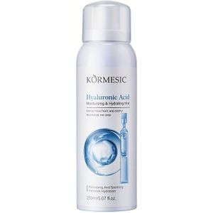 KÖRMESIC Hyaluronzuur Moisturizing Spray - 150ml, Plantenbasiert Squalane & , Verfrissend & Kalmerend voor alle Huidtypes, Huidverzorging|Verfrissend Spray|Kalmerend Effect