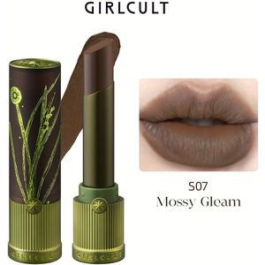 GIRLCULT Halloween Groen-bruine Glinsterende Lippenbalsem, Rood-bruine Lippenstift, Gladde Matte Textuur, Waterdichte Lipgloss