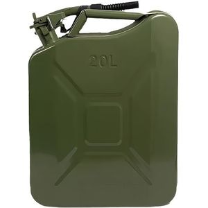 Verdikte IJzeren en Roestvrijstalen Brandstofbuis, Amerikaanse Stijl voor het Transporteren en Opbergen van Benzine, Diesel en Aardolie, met Brandstofafslagslang.