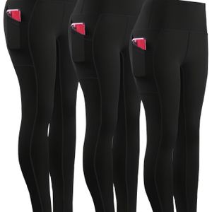 Driedelige Set, Sportyoga Broeken voor Vrouwen, Hoge Taille, Strak, Sneldrogend, Compressiebroeken, Hoge Elasticiteit, Hardloopkleding, Lange Broeken, Onderbroeken