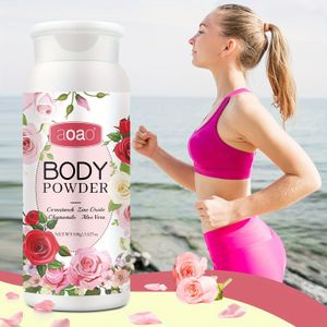 Rozenfrisheid Badpoeder met Langdurige Rozenscent voor , Licht Beige en Verfrissend Gevoel - 100g