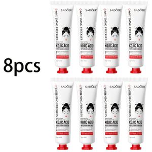 8 stuks SADORÉ Kojic Acid Hand Cream, Hypoallergene Moisturizing Lotion, met Hyaluronzuur & , voor Droge Huid, Ideaal voor Winter & Kerstmis
